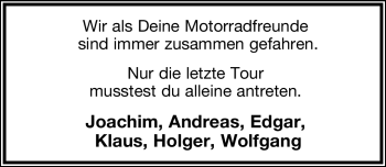 Anzeige  Gertrud Julke  Lippische Landes-Zeitung