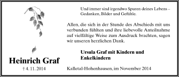 Anzeige  Heinrich Graf  Lippische Landes-Zeitung