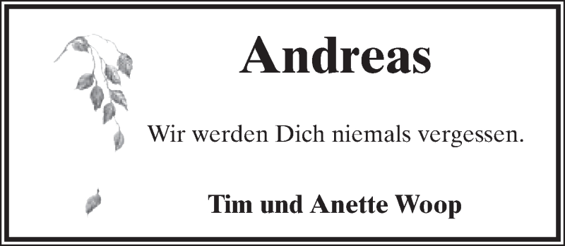  Traueranzeige für Andreas Plogstert vom 03.06.2017 aus Lippische Landes-Zeitung