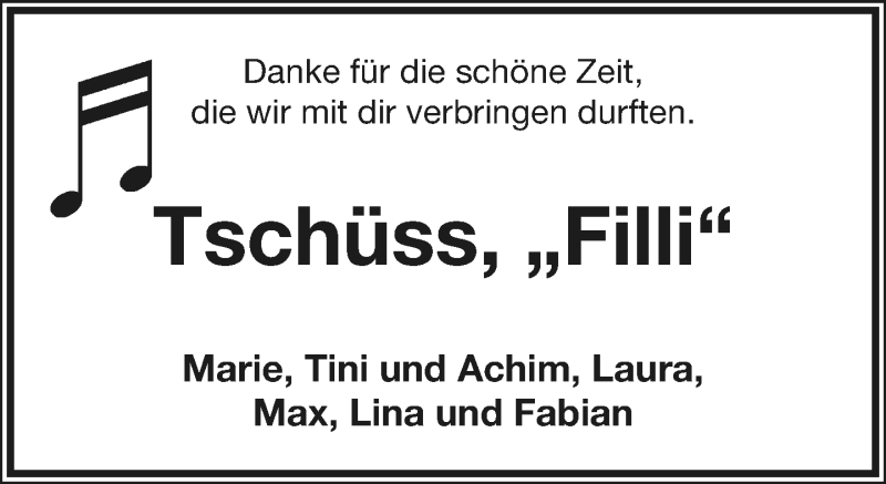  Traueranzeige für Friedrich Krüger vom 05.12.2019 aus Lippische Landes-Zeitung