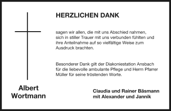 Anzeige  Albert Wortmann  Lippische Landes-Zeitung