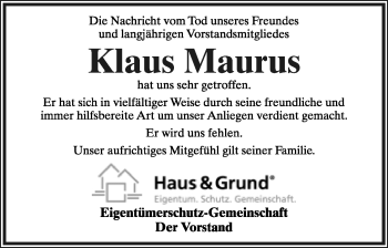 Anzeige  Nikolaus Maurus  Lippische Landes-Zeitung