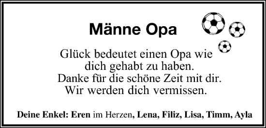 Anzeige  Tassilo Sievers  Lippische Landes-Zeitung
